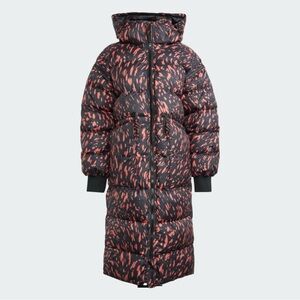 ADIDAS BY STELLA MCCARTNEY LONG PADDED WINTER JACKET - mushroom